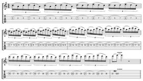 Paul Gilbert tapping masterclass